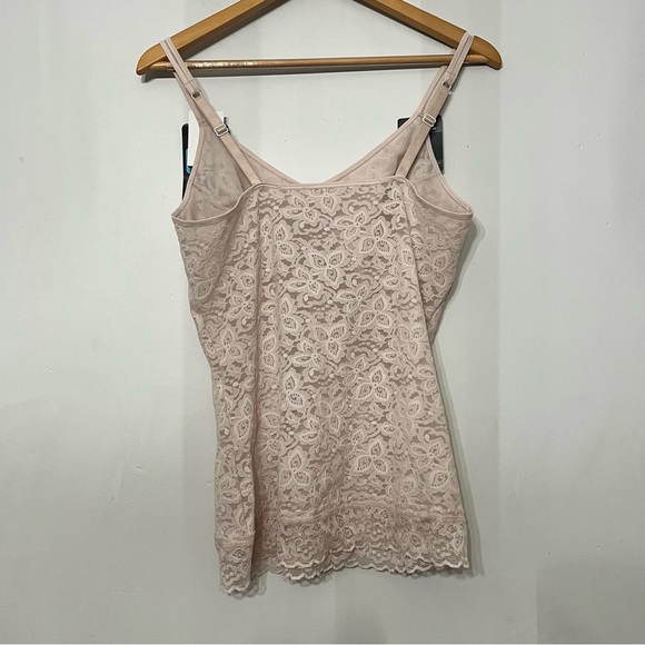 Bali‎ Lace n Smooth Cami Firm Control 2XL Rosewood NWT Tummy Control Shapewear - Picture 3 of 11
